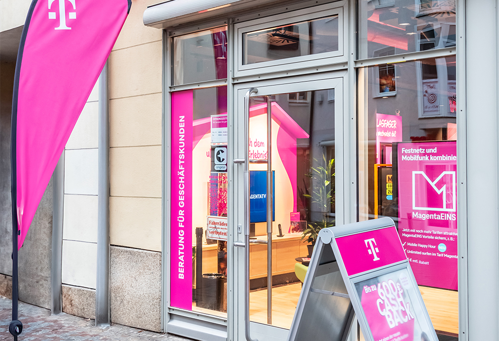 Welkona - Ihr Telekom Partner in Köthen - Shop Außenansicht